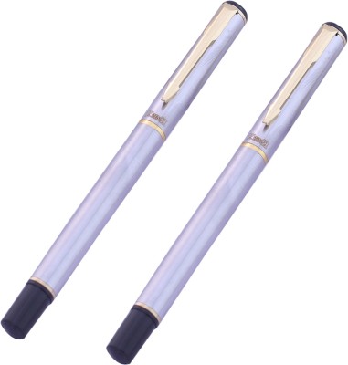 Krink Krink pen combo R035 Roller Ball Pen Best Gift Choice for your loved ones Roller Ball Pen(Pack of 2, Blue)