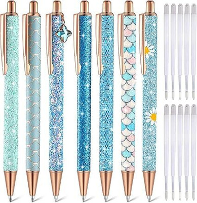 STHITI ALL Ball Pen(Pack of 7, Ink Color - Blue)