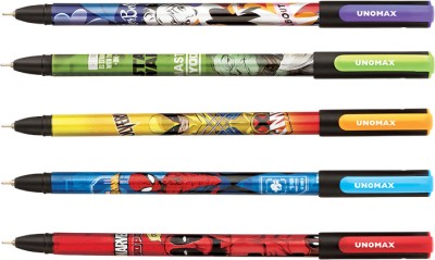 UNOMAX Disney - Deadpool, Star Wars, Spider-Man, Wolverine, Tinker Bell Gel Pen(Pack of 30, Ink Color - Black)