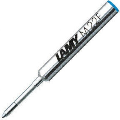 LAMY M22 Blue Waterproof Roller Pen Refill | Fine Tip With Smooth Flow Ink Roller Ball Pen Refill(Blue)