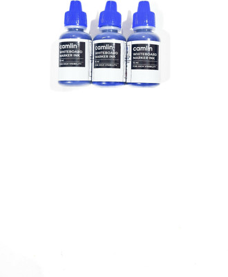 KOKUYO Camlin Kokuyo Blue Whiteboard Marker Ink Marker Ink(Pack of 3, Ink Color - Blue)
