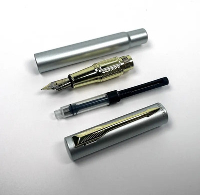 Krink ® Mercury Limited Edition F155 Metal Pen Fitted with Germany Made Components Fountain Pen
