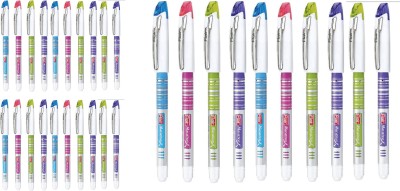 FLAIR Marathon by THE MARK Ball Pen(Pack of 30, Ink Color - Blue)