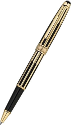 Montblanc Meisterstuck Solitaire Roller Ball Pen(Ink Color - Blue)