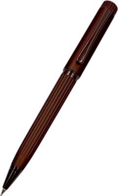 auteur Designer 156 Metal Body Coffee Color Student Series Best Gift Ball Pen(Ink Color - Blue)