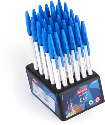 Reynolds 045 Dispenser Ball Pen(Pack of 30, Ink Color - Blue)
