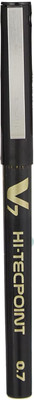 PILOT Hi-Tecpoint V7 Roller Ball Pen(Ink Color - Black)