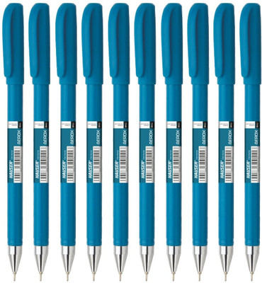 HAUSER Aerox Ball Pen Box Pack | 0.6 mm | Light Weight Body With Comfortable Grip Ball Pen(Pack of 20, Ink Color - Blue)