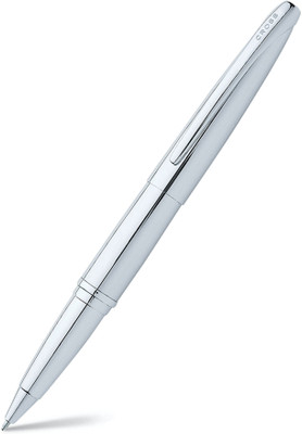 CROSS ATX Pure Chrome Roller Ball Pen(Ink Color - Black)