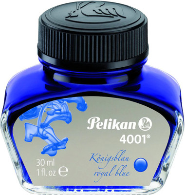 Pelikan 4001 Ink 30ml Royal Blue Ink Bottle(Ink Color - ROYAL BLUE)