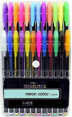 Timbktoo neon tip Nib Sketch Pen(Multicolor)