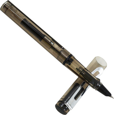 auteur Jinhao 8991 Designer Fountain Pen Hooded Fine Nib Black Gift Fountain Pen(Ink Color - Assorted)