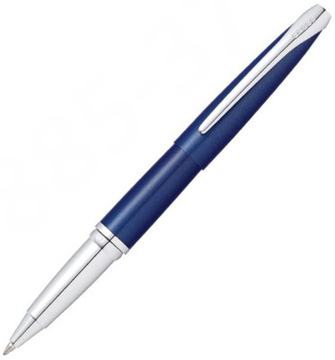 CROSS ATX Translucent Blue Lacquer CT Rollerball Pen Roller Ball Pen(Ink Color - Black)