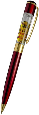 UJJi Shri Ram Lalla Metal Pen in Brass Material Twist Mechanism Ball Pen(Ink Color - Blue )