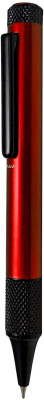 UJJi Jerk Activated Jhatka Pen Unique Design Metal Red Color Ball Pen(Ink Color - Blue )