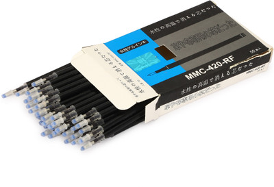 MLTC BLACK HEAT ERASABLE REFILL 50 Refill(Pack of 50, Ink Color - Transperent)