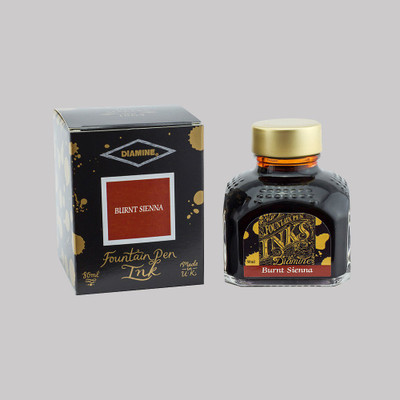 DIAMINE BURNT SIENNA 80 ML Ink Bottle(Ink Color - SIENNA)