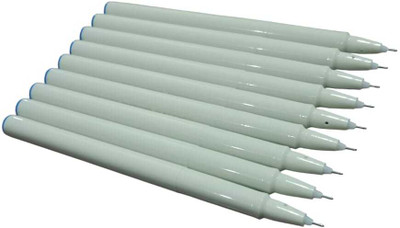 Techpoint 1 Ball Pen(Pack of 10, Ink Color - Blue)