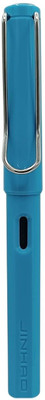 Gold Leaf Jinhao 599A Blue, Fine Nib For Student And office Process Fountain Pen