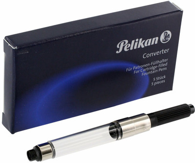 Pelikan Ink Converter Refill-Twist Action Fountain Pen(Ink Color - MULITCOLOR)