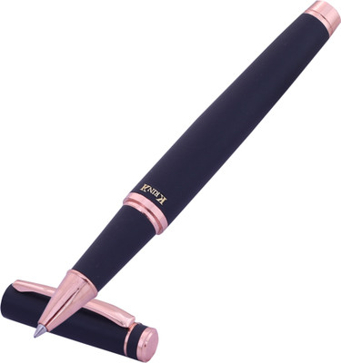 Krink Antique R026 Metal Body with Attractive Look for Office Use Roller Ball Pen(Ink Color - Blue)