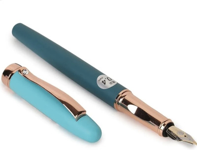 KANHASHOPPE New premium collection Fountain Pen(Ink Color - Black, Blue)