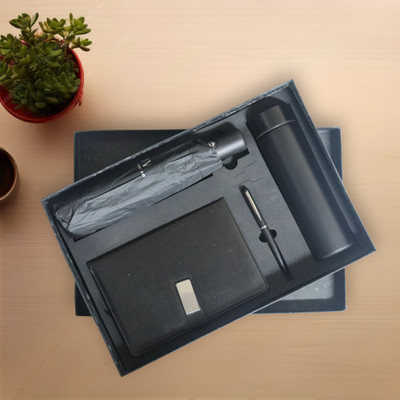 SMILES GIFT Corporate Gift Set Ball Pen(Pack of 4, Ink Color - Blue)