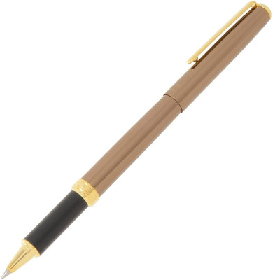 OHTO Liberty Ceramic Roller Pen 0.7MM Brown Body( Black Ink) Roller Ball Pen(Ink Color - Black)