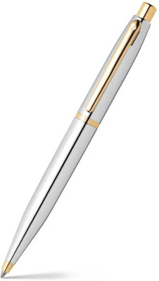 SHEAFFER 9422 VFM Polished Chrome With Gold Trim Premium Ball Pen(Ink Color - Black)