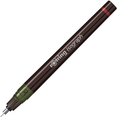 rotring 0.3mm Isograph Technical Drawing Pen (Ink not included) Fineliner Pen(Ink Color - Brown)