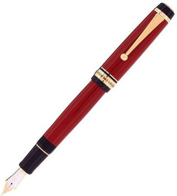 PILOT CUSTOM 845 VERMILION RED GT FOUNTAIN PEN – 18KT GOLD MEDIUM NIB Fountain Pen(Ink Color - Blue)