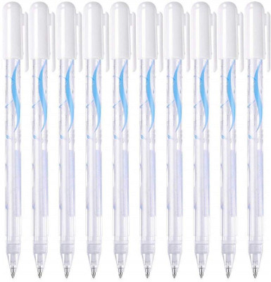 triple paper White Gel Pens Smooth Elegant, Versatile Writing Experience School(0.8mm, 12 Pcs Gel Pen(Pack of 12, Ink Color - White)