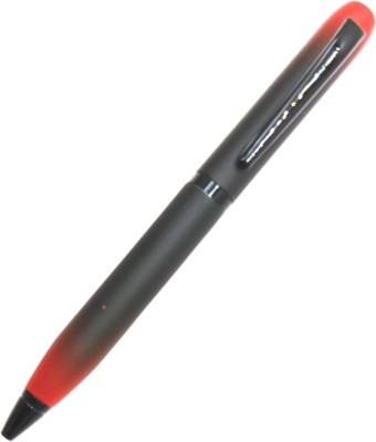 Lestylo Executive 81 Red & Black Color Fine Nib Designer Metal Body Matte Finish Gift Ball Pen(Ink Color - Blue)