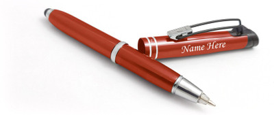 UJJi Stylus Pen with Led Light When Writing Red Ball Pen(Ink Color - Blue )