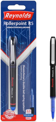 Reynolds R5 Roller Ball Pen(Pack of 3, Ink Color - Blue)