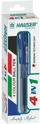HAUSER 4 IN 1 Ball Pen Ball Pen(Ink Color - Multicolor)