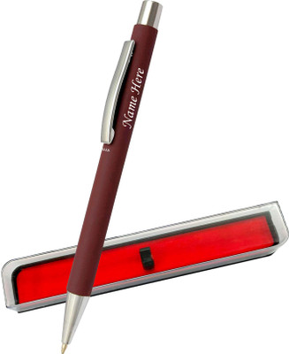 UJJi Coffee/Brown Color Pen in Matte Finish Ball Pen(Ink Color - Blue )