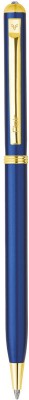 FLAIR Platinum Series Ignite Blister Pack | Swiss Tip Technology With Metal Body Ball Pen(Pack of 3, Blue)