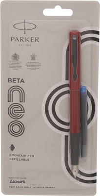 PARKER Beta Neo Fountain Pen(Ink Color - Blue)