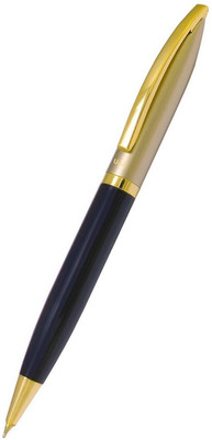 UJJi Half Satin Colour Pen with Golden Part Ball Pen(Ink Color - Blue )