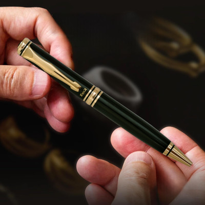 Krink ® Venus B254 Trading Edition Metal Pen Fitted with Germany made G2 Jotter Refill Ball Pen(Ink Color - Blue)