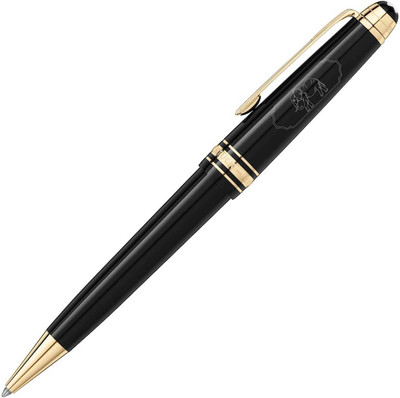 Montblanc Meisterstuck Around The World In 80 Days Midsize Ball Pen(Ink Color - Black)