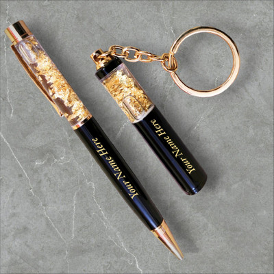 Mizi Craft Pen With Your Name Ball Pen(Pack of 2, Ink Color - Blue)