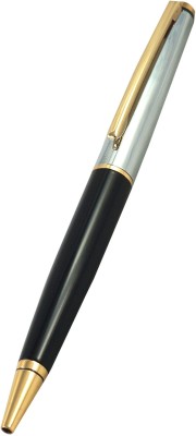 auteur Premium Focus Black Colour , Metal Body , Gold Plated Clip , Executive Ball Pen(Blue)