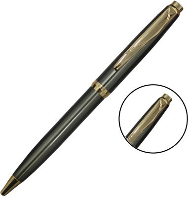 Krink Metal Pen B272 grey and Gold colour Combination pen Ball Pen Ball Pen(Ink Color - Blue)