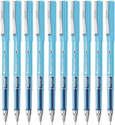 HAUSER Hauser Gel Pen(Pack of 10, Blue)