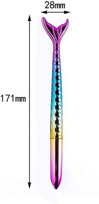 RINGHAS Blue Gel pen Gel Pen(Pack of 6, Ink Color - Blue)