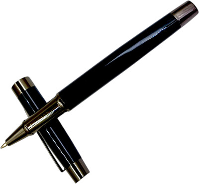 auteur Knight Elegant Collection Corporate Style Smooth Tip Black Roller Ball Pen(Ink Color - Blue)