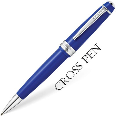 CROSS BAILEY LIGHT POLISHED BLUE RESIN BALLPOINT PEN Ball Pen(Black)