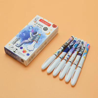 Sawkirp darshraj Astro space pen Gel Pen(Pack of 6, Ink Color - Blue)